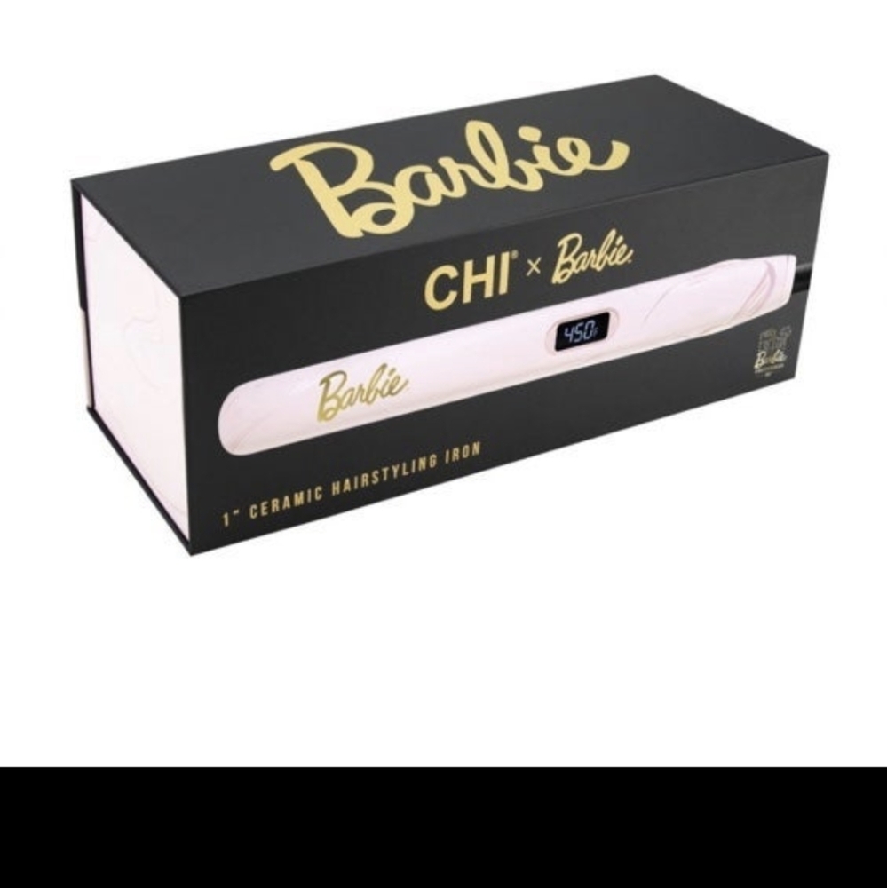 NEW CHI Barbie Ceramic Hairstyling Iron- Dream house collection